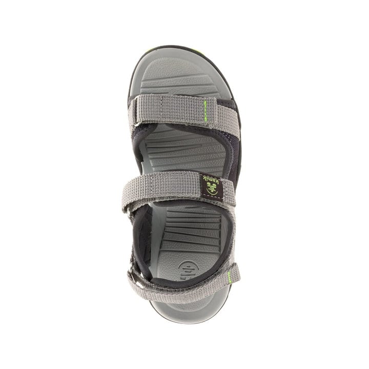 Kamik Kids Jump Sandals Black Charcoal Neoprene Vegan Adjustable HK4254-BCH Image 2