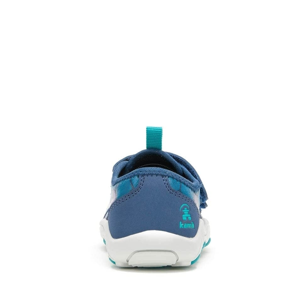 Kamik Overpass Shoes Navy Teal Toddlers HK9669 Vegan Quick-Drying Breathable Image 3