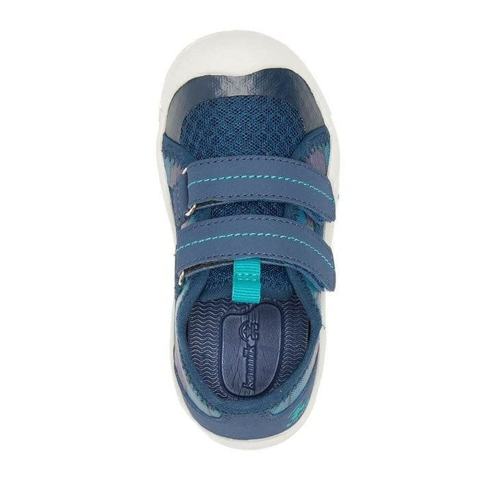 Kamik Overpass Shoes Navy Teal Toddlers HK9669 Vegan Quick-Drying Breathable Image 4