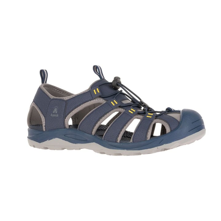 Kamik Mens The Byron Bay 2 Sandals Navy HK0596-NAV Waterproof Vegan-Friendly Image 1