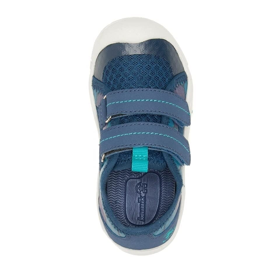 Kamik Kids Overpass Shoes Navy Teal HK8669 Vegan Breathable Quick-Drying Image 4