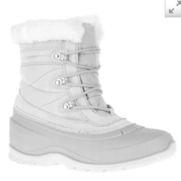 Kamik Snovalley 5 Winter Boots Womens Light Grey Waterproof Size 7 WK2175-LGY Image 1