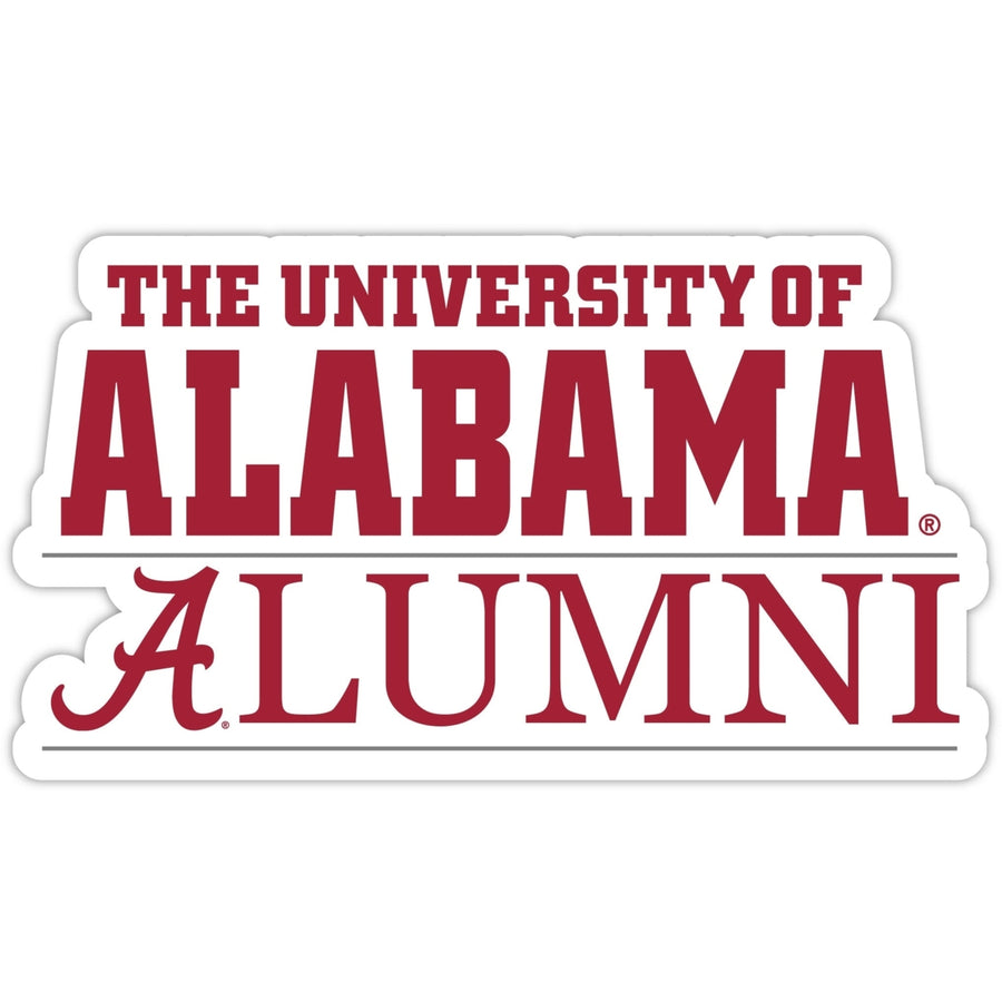 Alabama Crimson Tide 5-Inch Laser Cut Alumni Vinyl Decal Sticker Image 1