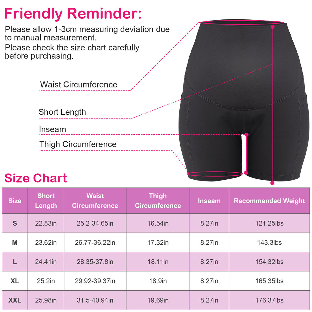 Women Maternity Shorts Seamless Pregnancy Underwear Shapewear Fitness Yoga Running Shorts Image 2
