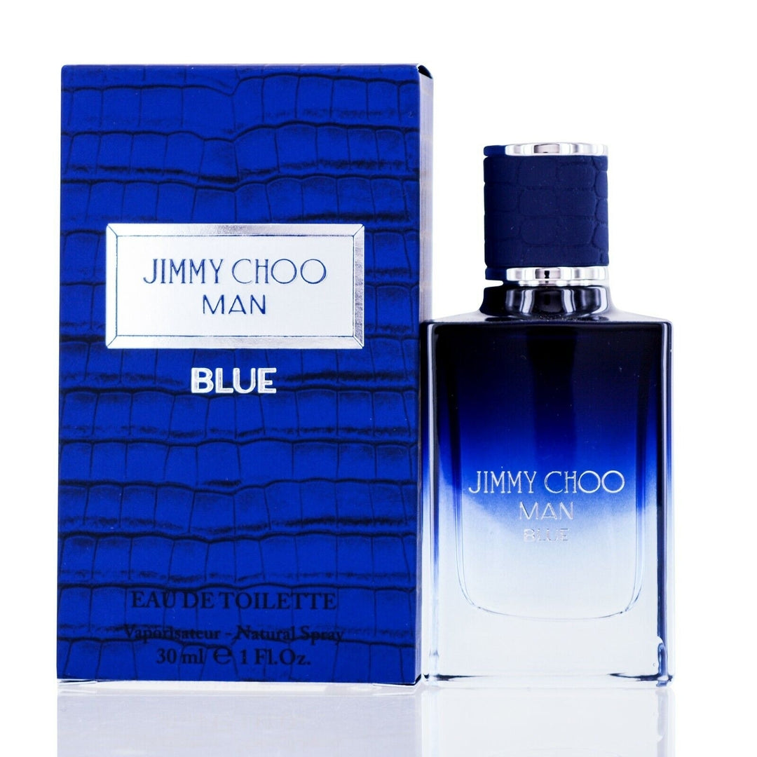 Jimmy Choo Mens Man Blue Eau De Toilette Spray 1-oz. Image 1