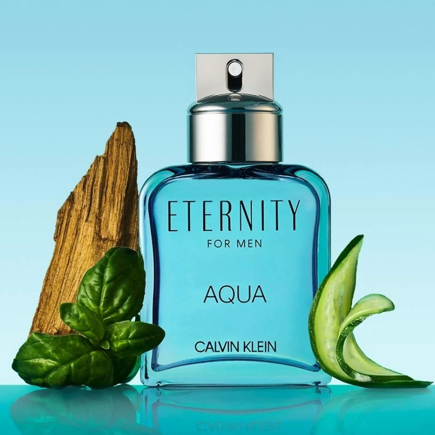 Calvin Klein Eternity Aqua for Men Eau De Toilette Spray 1.6 Oz Fresh Scent Image 3