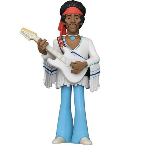 Jimi Hendrix Woodstock 5-Inch Vinyl Gold Figure Image 2