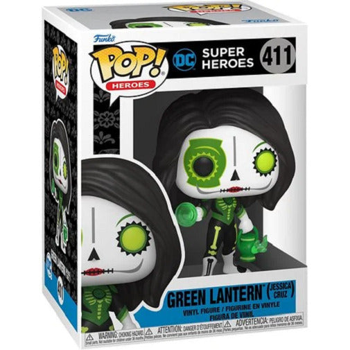 Dia de los DC Green Lantern (Jessica Cruz) Pop! Vinyl Figure Image 1