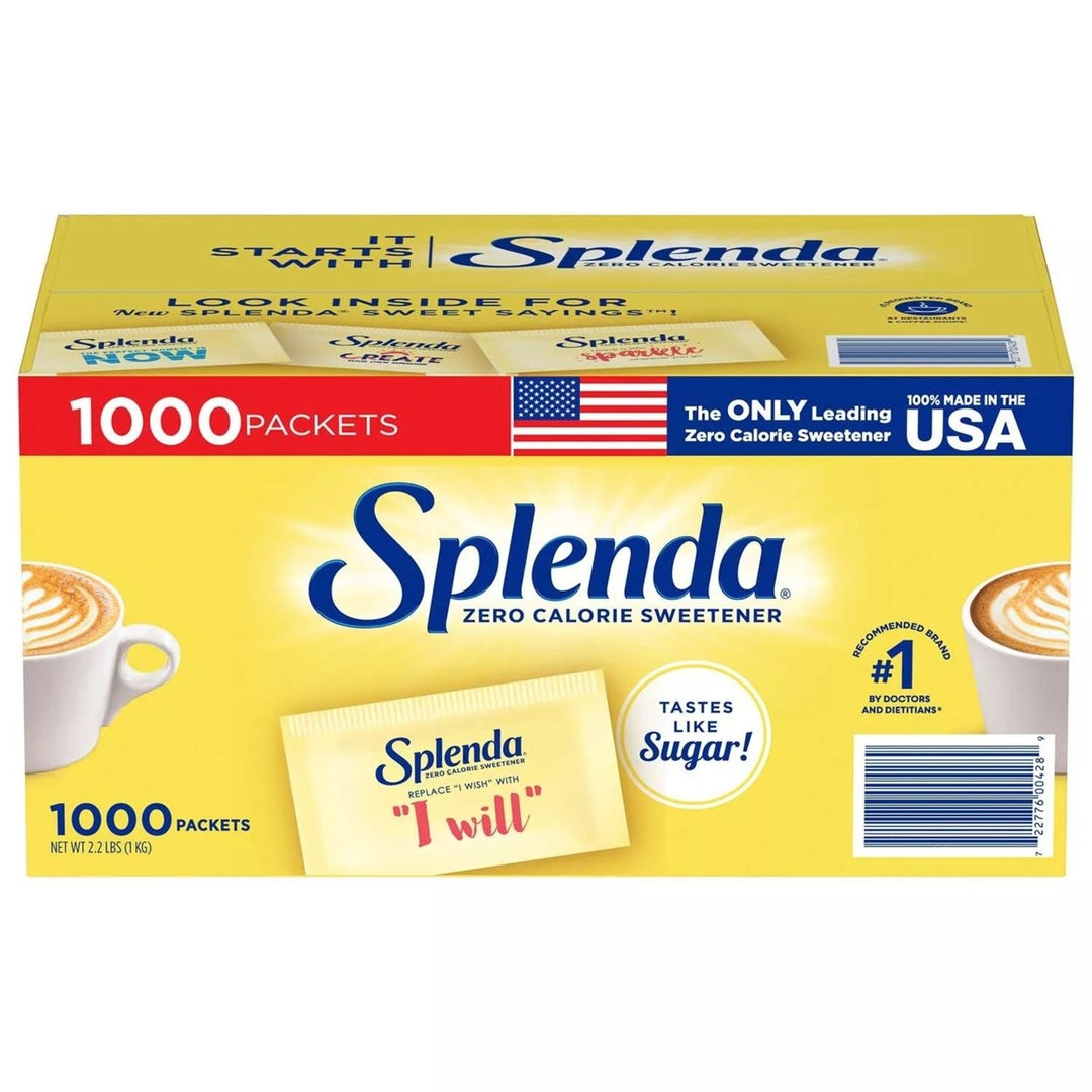 Splenda Zero Calorie Sweetener Packets (1,000 Count) Image 1