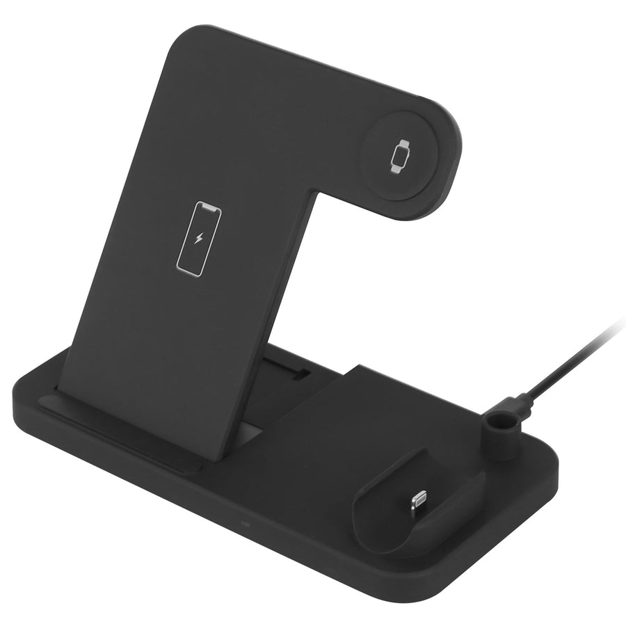 4 In 1 Wireless Charger Foldable Fast Charging Station Stand Dock Image 1