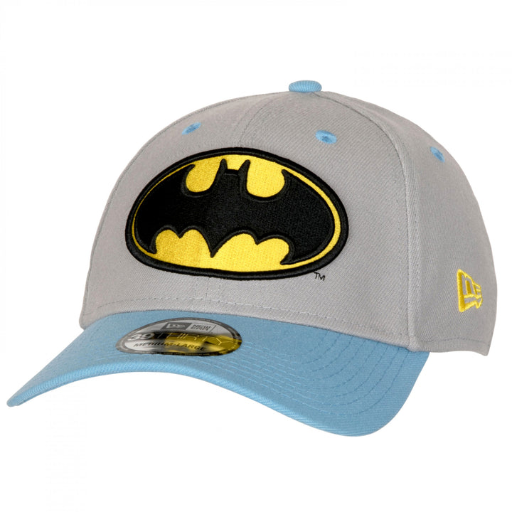 Batman Vintage Colorway  Era 39Thirty Fitted Hat Image 1