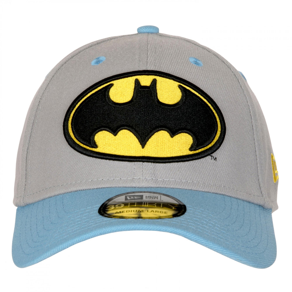 Batman Vintage Colorway  Era 39Thirty Fitted Hat Image 2