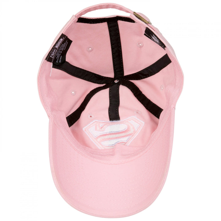 Superman Pink Colorway  Era 9Twenty Adjustable Hat Image 4