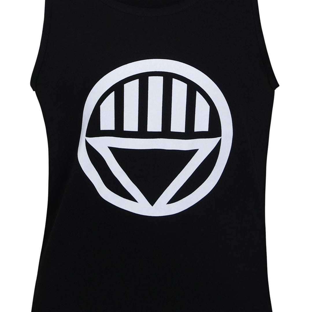 Green Lantern Black Lantern Symbol Tank Top Image 2