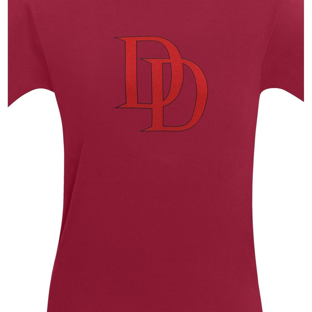 Daredevil Red Logo 30 Single T-Shirt Image 2