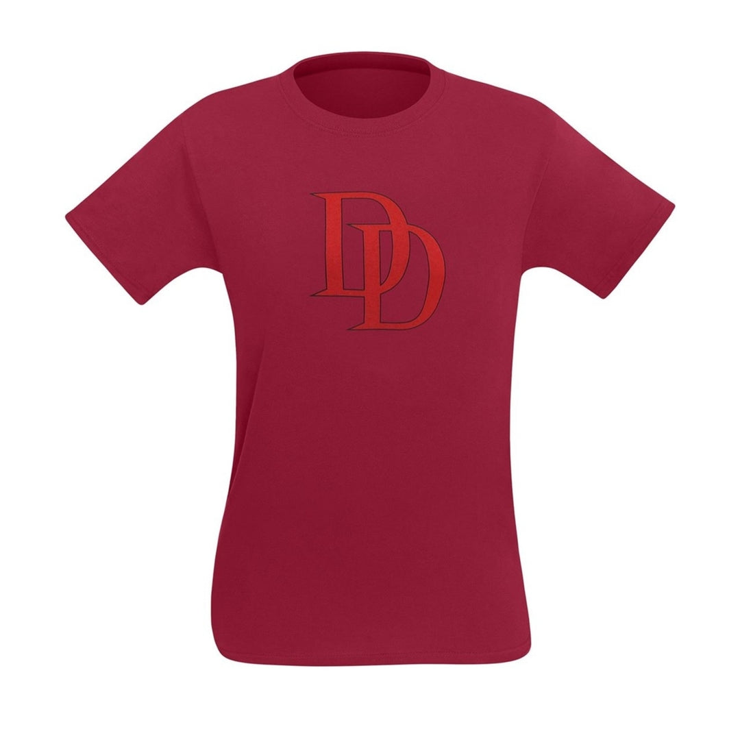 Daredevil Red Logo 30 Single T-Shirt Image 3