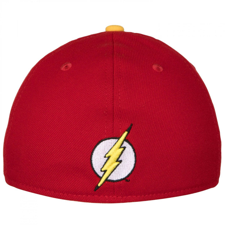 Flash Red and Yellow Colorway  Era 39Thirty Fitted Hat Image 4