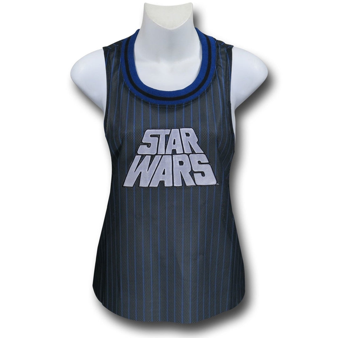 Star Wars Womens Mesh Basketball Tank Image 1