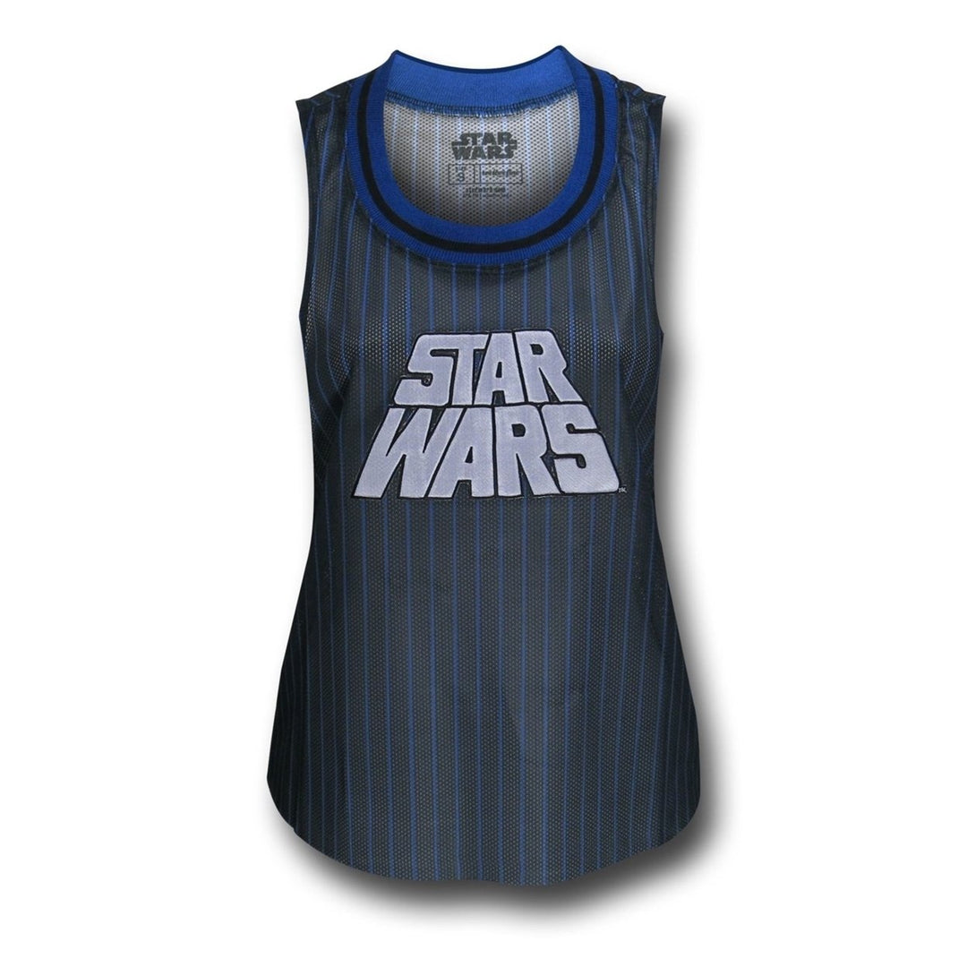 Star Wars Womens Mesh Basketball Tank Image 4