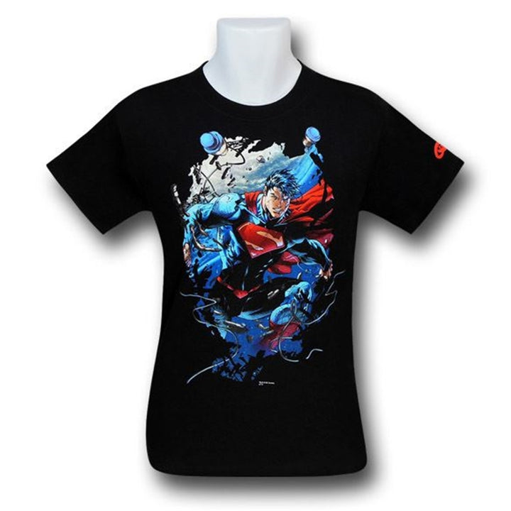 Superman Unchained by Jim Lee T-Shirt Image 1