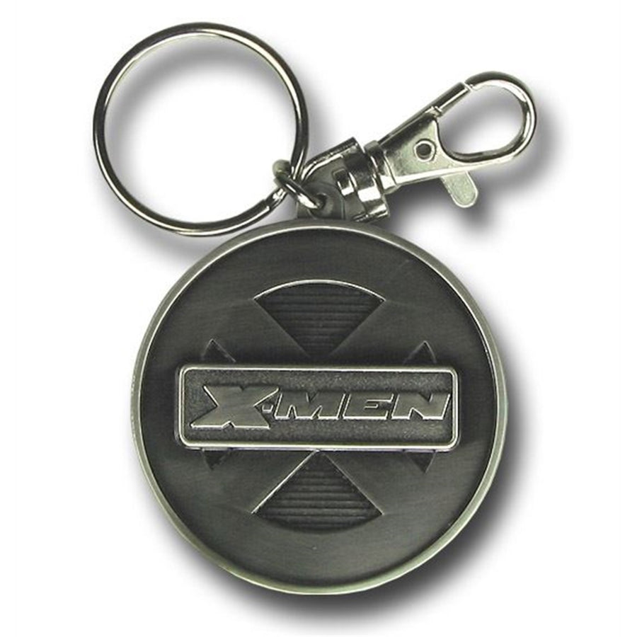X-Men Symbol Pewter Keychain Image 1
