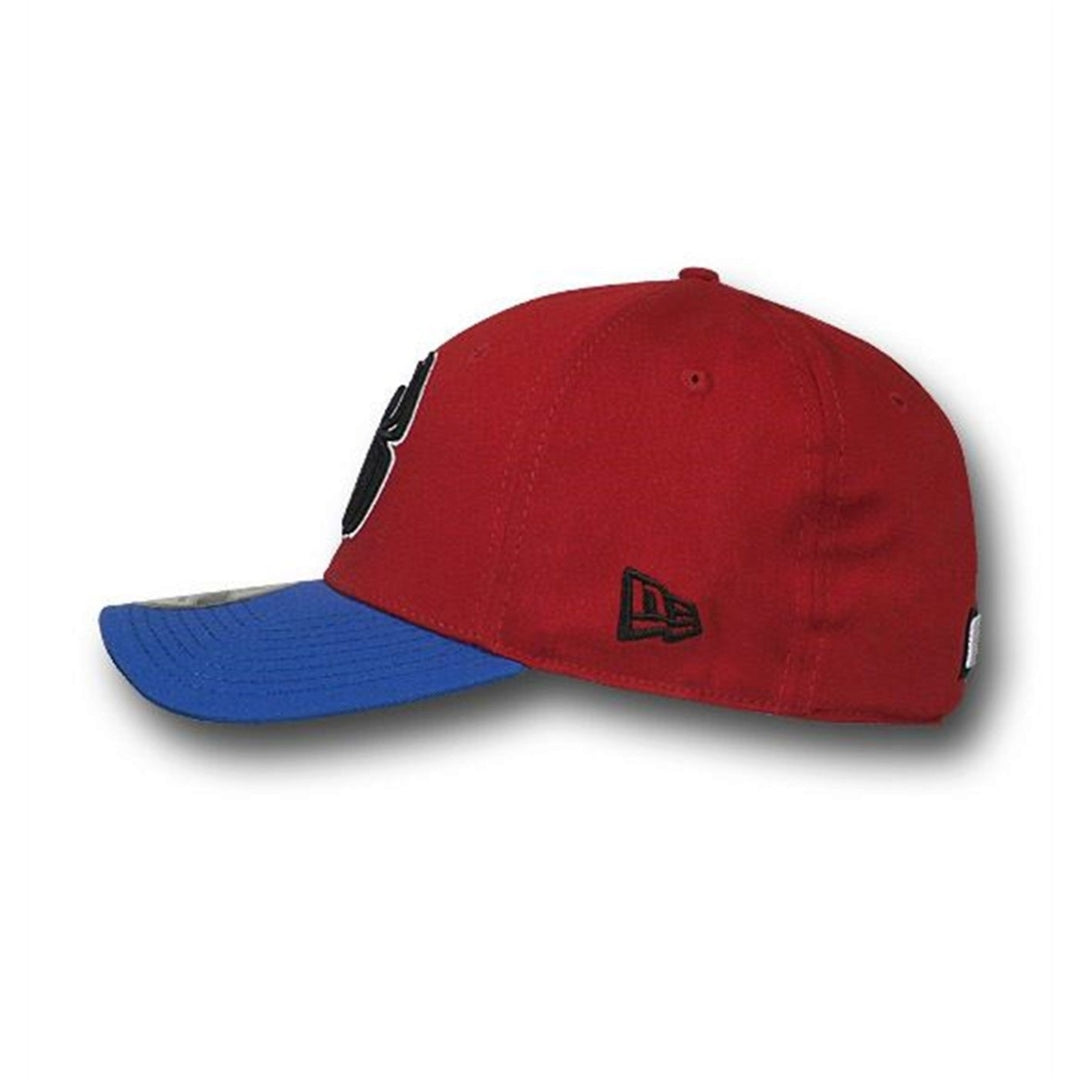 Spiderman 39Thirty Red and Blue Baseball Cap Image 3