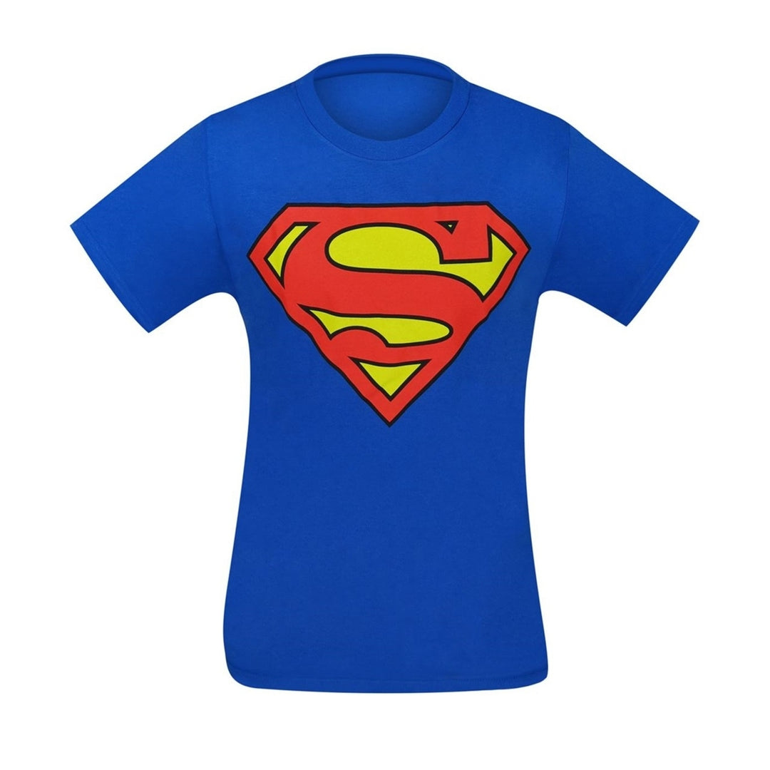 Superman Royal Blue T-Shirt Image 4