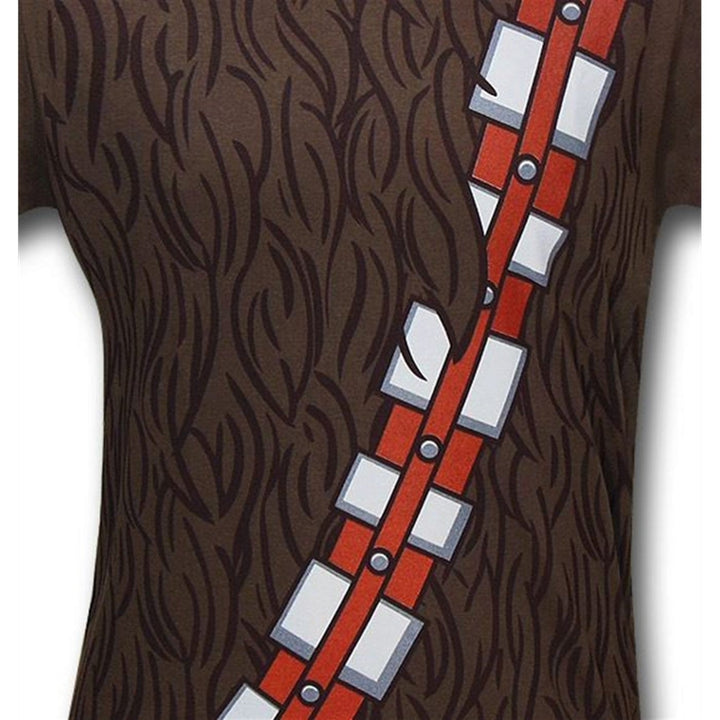 Star Wars Chewbacca Costume 30 Single T-Shirt Image 2