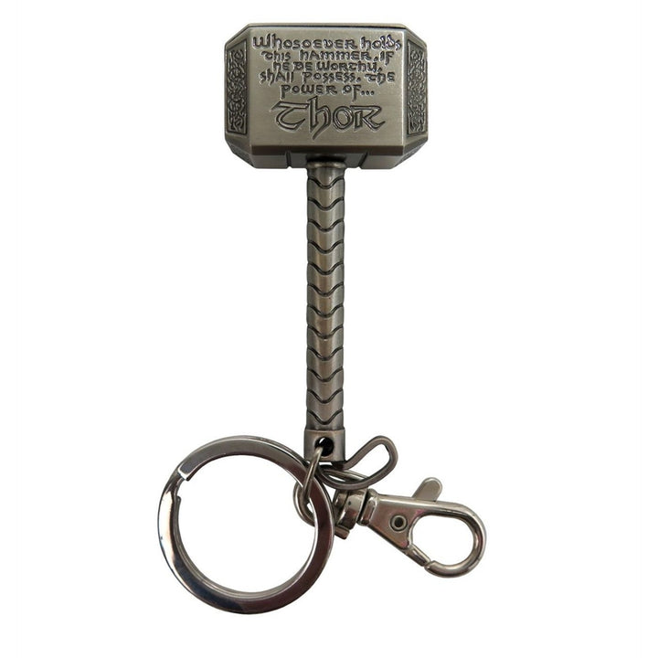 Thor Movie Metal Mjolnir Hammer Keychain Image 1