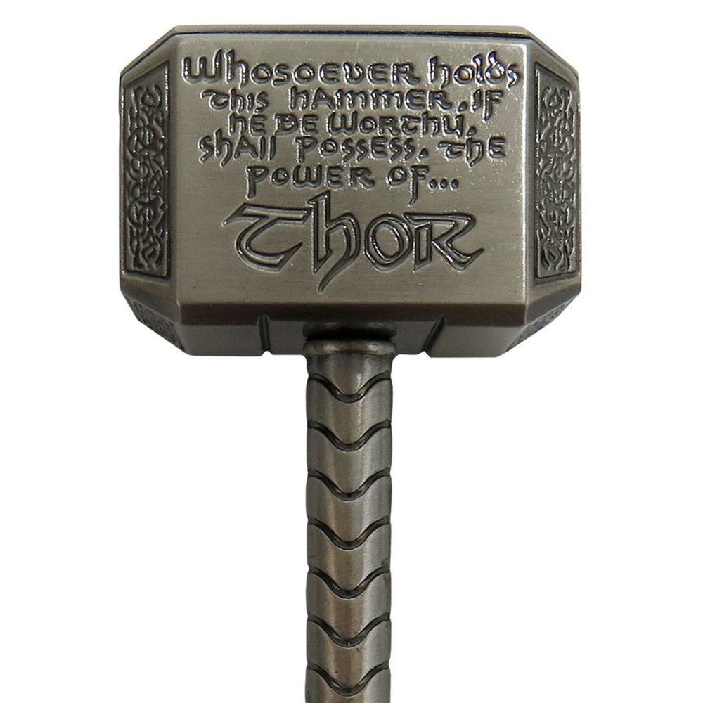 Thor Movie Metal Mjolnir Hammer Keychain Image 2