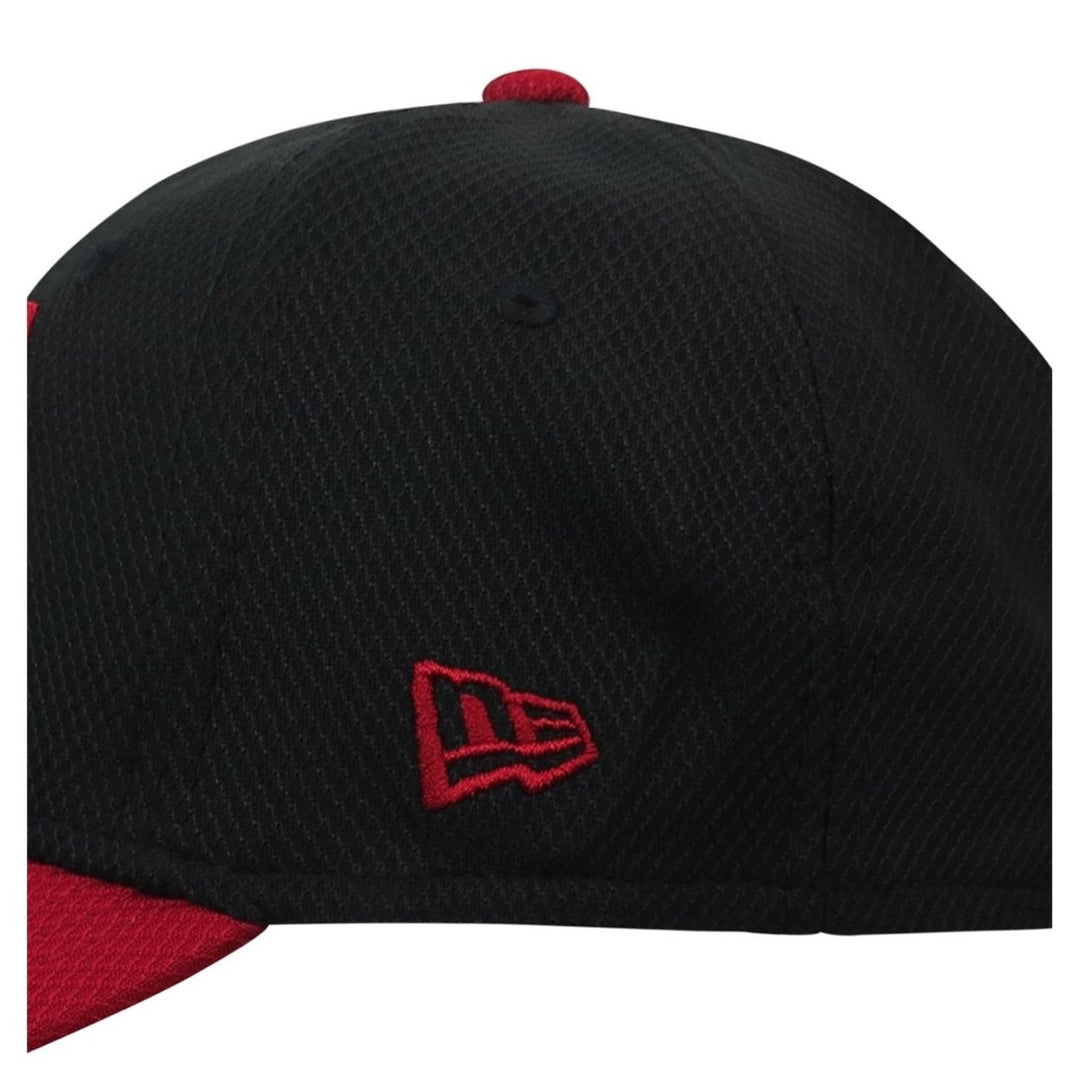 Superboy Symbol Red and Black 39Thirty Fitted Hat Image 4