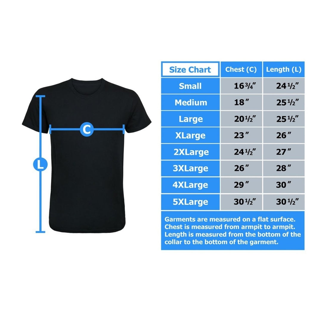 Blue Lantern Big Symbol Blue T-Shirt Image 4