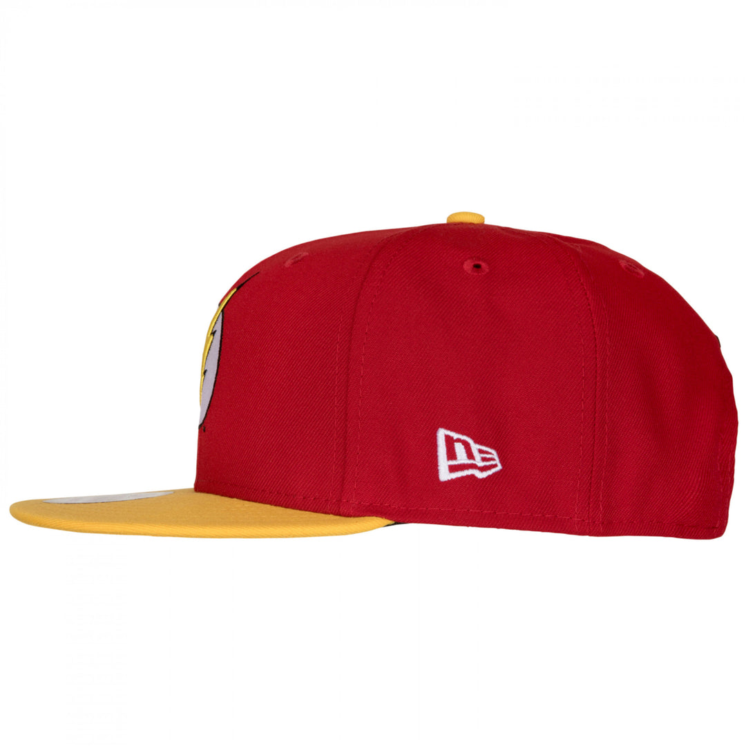 Flash Symbol Red and Yellow Colorway 9Fifty Adjustable Hat Image 3