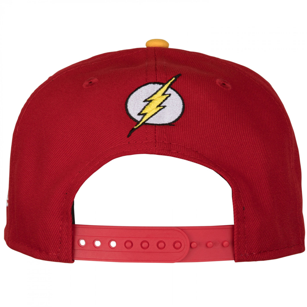 Flash Symbol Red and Yellow Colorway 9Fifty Adjustable Hat Image 4