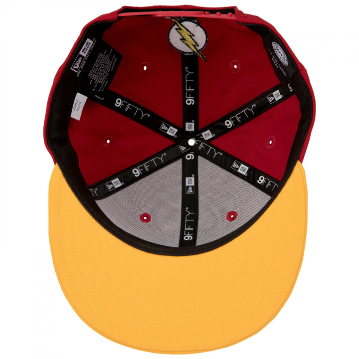 Flash Symbol Red and Yellow Colorway 9Fifty Adjustable Hat Image 4