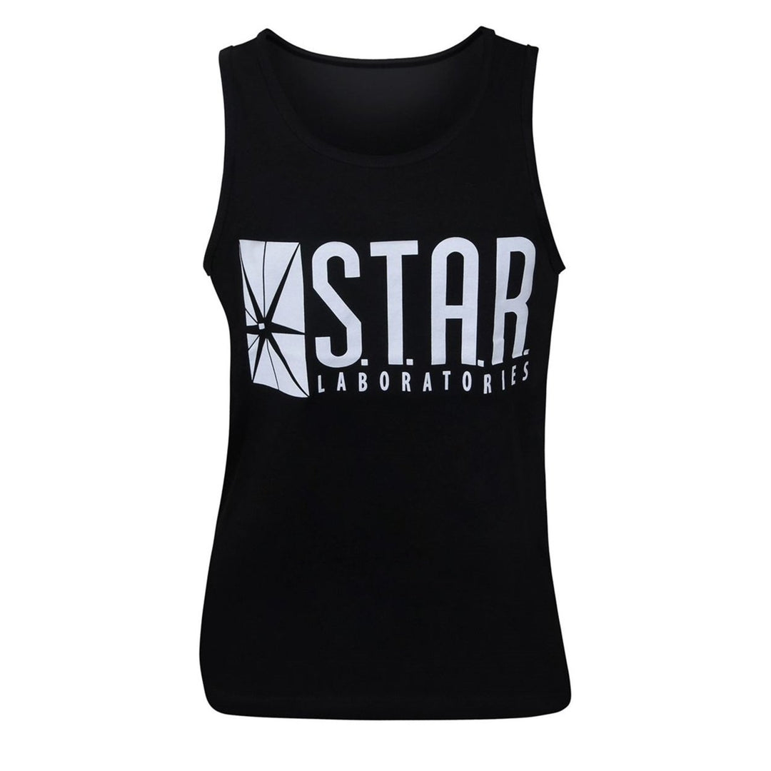 Flash Star Labs Black Tank Top Image 3