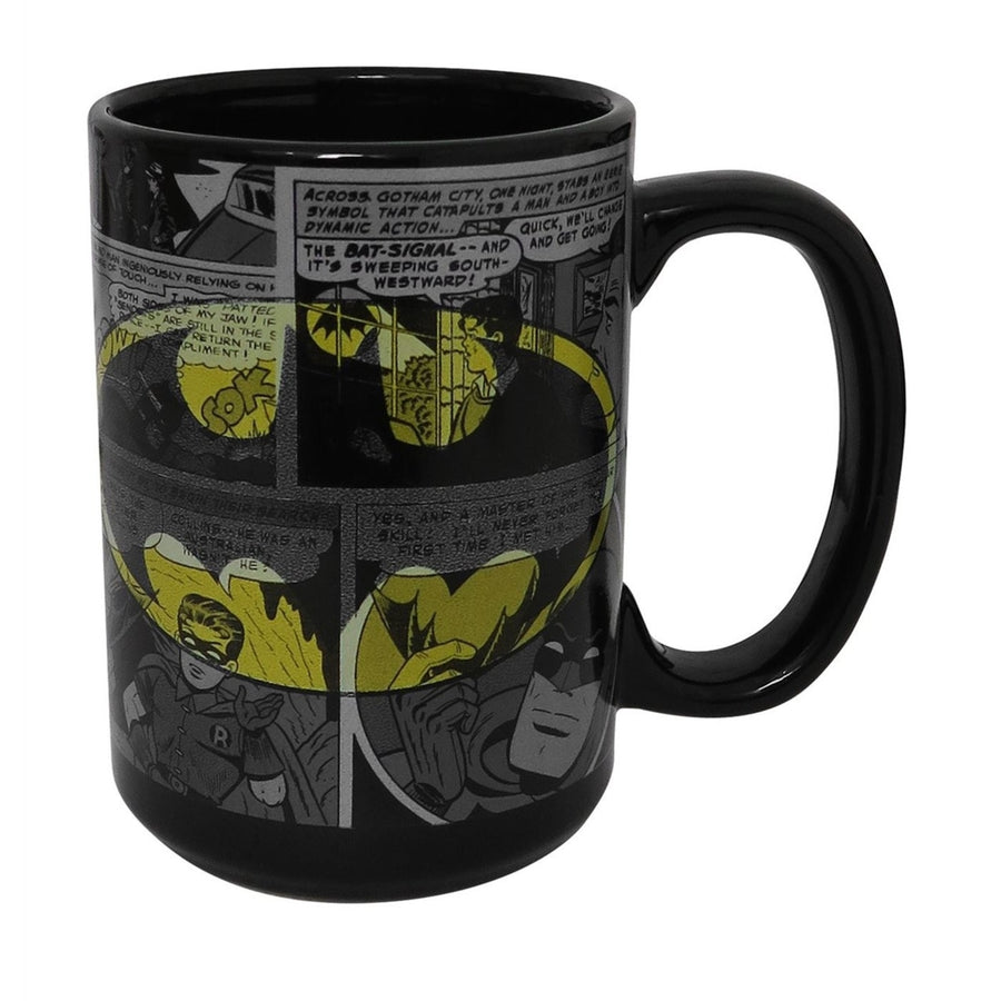 Batman Comic Print 15oz Mug Image 1