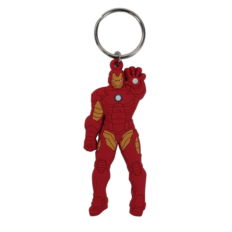 Iron Man Stance PVC Keychain Image 1