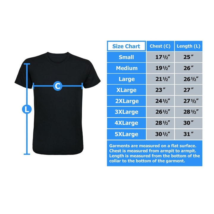 Daredevil Symbol Two-Tone Mens T-Shirt Image 4