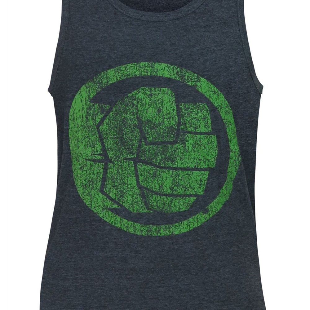 Hulk Fist Bump Mens Tank Top Image 2