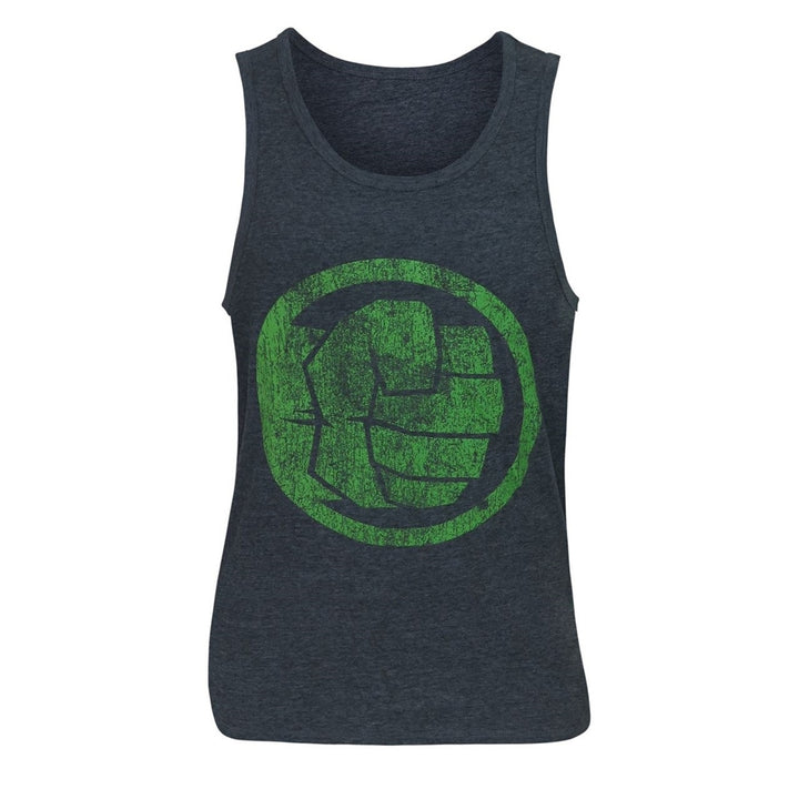 Hulk Fist Bump Mens Tank Top Image 3