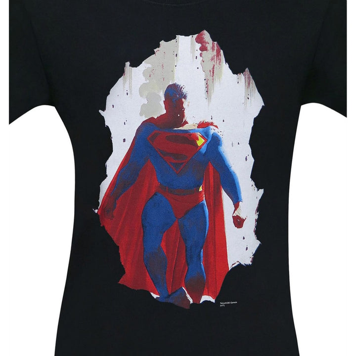 Superman Breakout by Alex Ross Mens T-Shirt Image 3