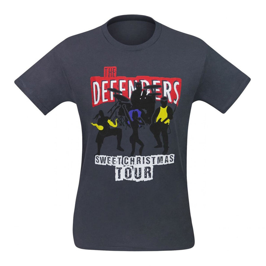 Defenders Sweet Christmas Tour Mens T-Shirt Image 1