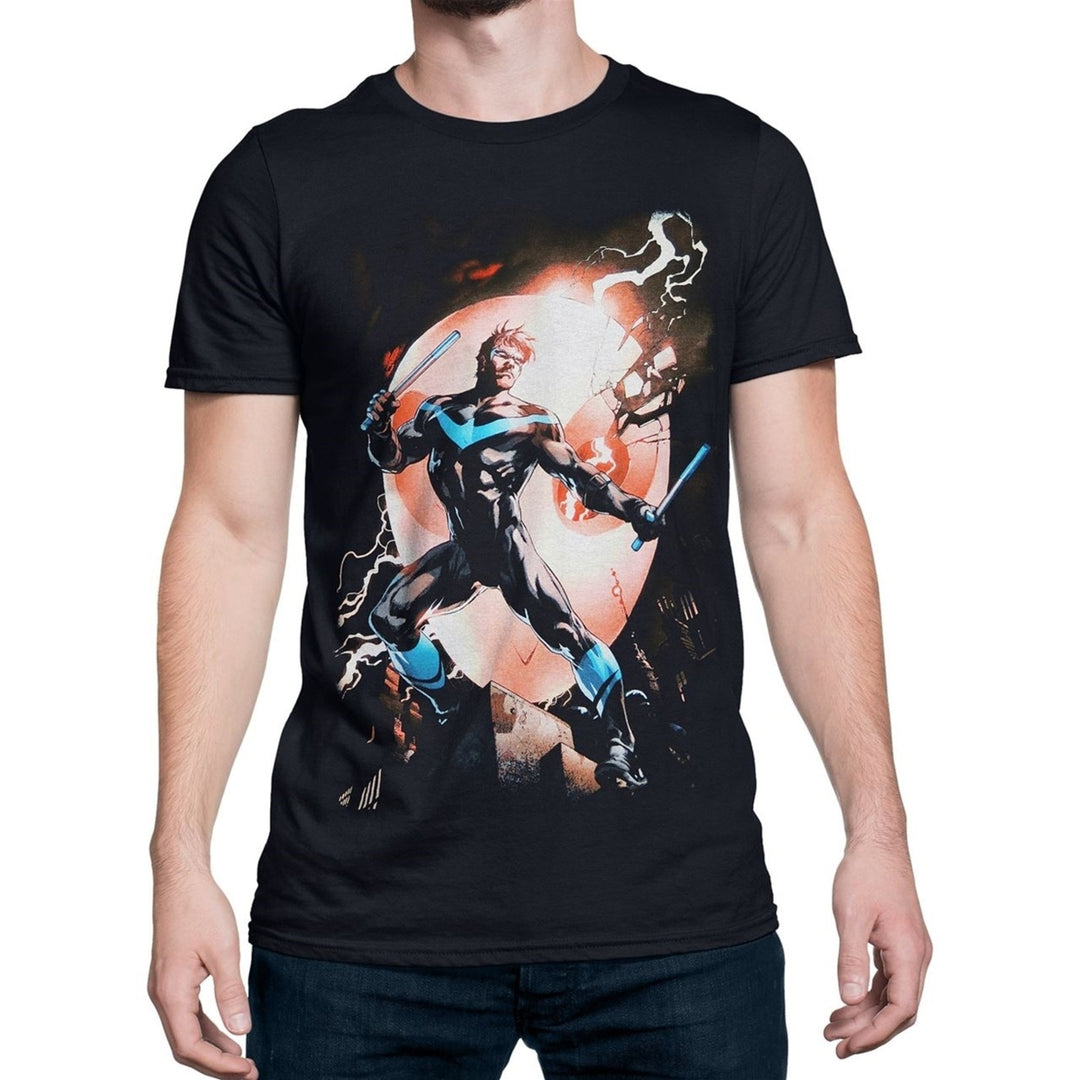 Nightwing Court of Owls Mens T-Shirt Image 1