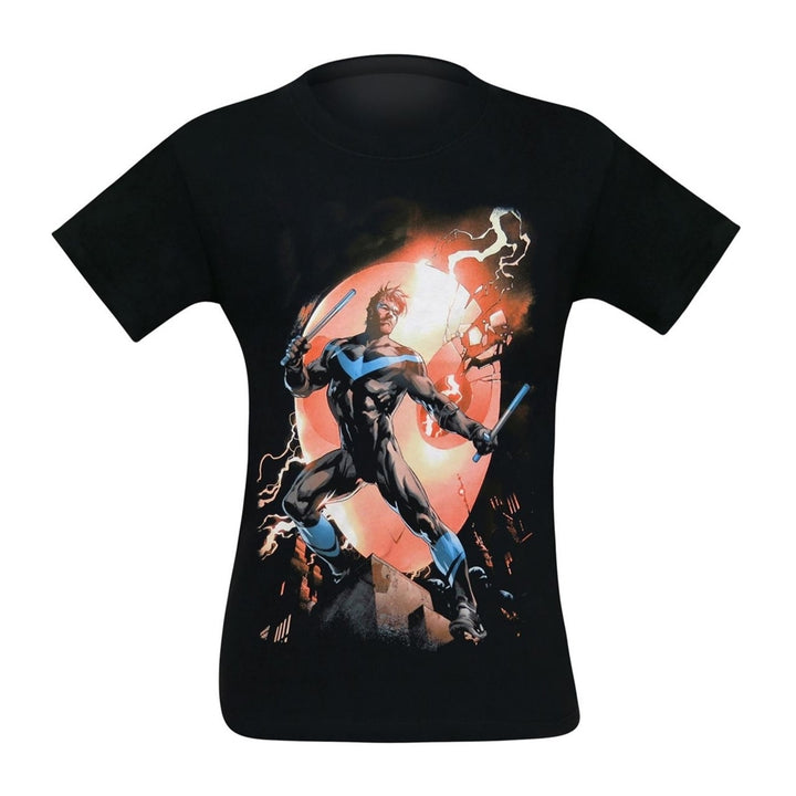 Nightwing Court of Owls Mens T-Shirt Image 3