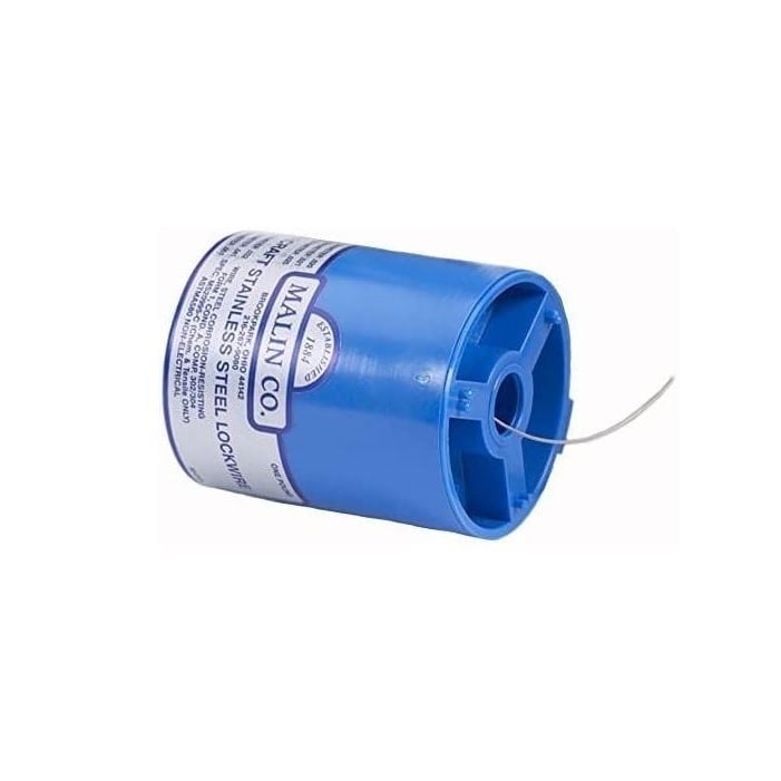 Malin - MS20995C Stainless Steel Safety Wire \ Lockwire Canister 0.025 Dia 596 ft. by Malin Image 1