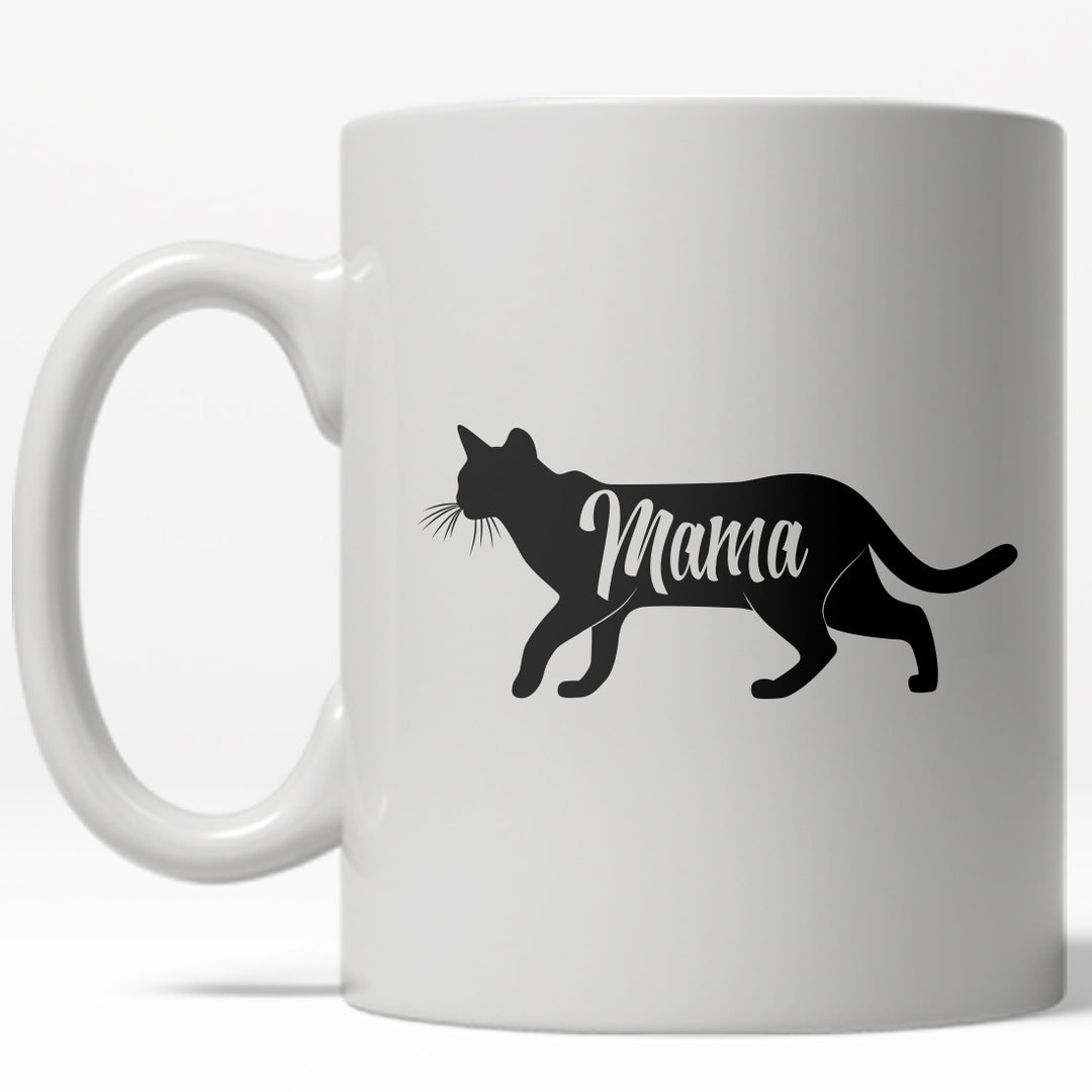 Mama Cat Mug Funny Mothers Day Grandmother Kitty Coffee Cup - 11oz Image 1