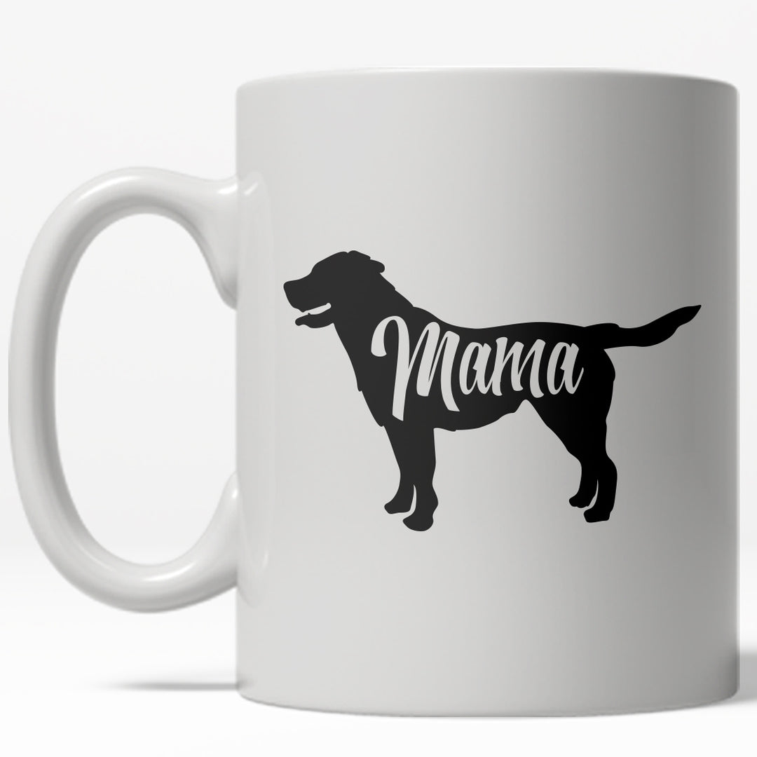 Mama Dog Mug Funny Mothers Day Grandmother Puppy Coffee Cup - 11oz Image 1