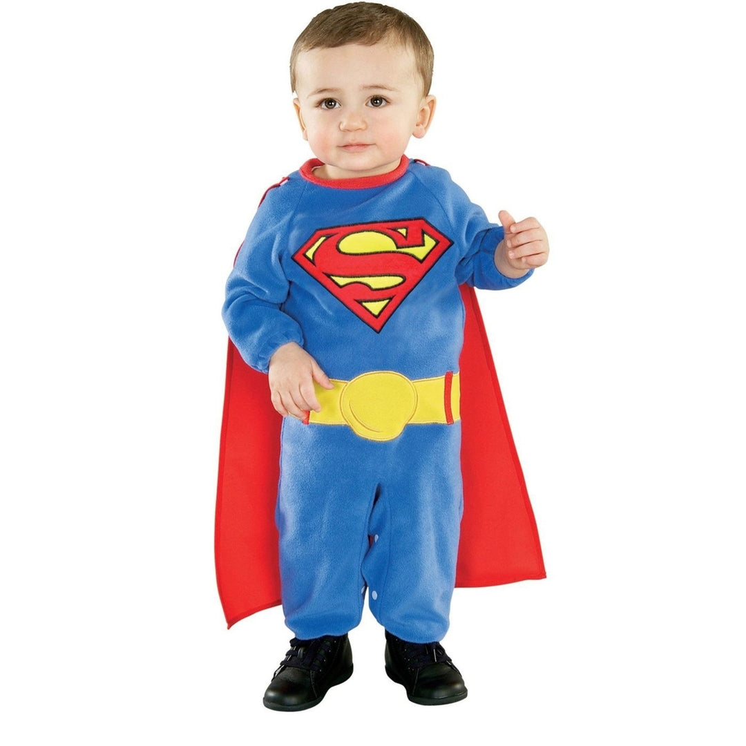 DC Comics Superman Baby Romper Costume Image 1