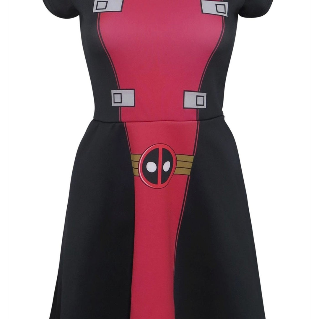 Deadpool Suit Up Womens Dress Image 3